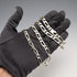 Vintage Figaro Chain Sterling Silver Necklace 56cm 44g