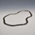 British Vintage Sterling Silver Curb Chain Necklace, 51cm, 64g