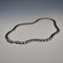 British Vintage Sterling Silver Curb Chain Necklace, 51cm, 64g