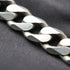 British Vintage Sterling Silver Curb Chain Necklace, 51cm, 64g