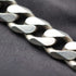 British Vintage Sterling Silver Curb Chain Necklace, 51cm, 64g