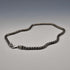 Vintage Sterling Silver 3D Curved Link Necklace 46cm 33g