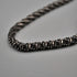 Vintage Sterling Silver 3D Curved Link Necklace 46cm 33g