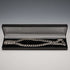 British Vintage Sterling Silver Curb Chain Necklace, 52cm, 66g, with Case