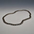 British Vintage Sterling Silver Curb Chain Necklace, 52cm, 66g, with Case