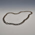 British Vintage Sterling Silver Curb Chain Necklace, 52cm, 66g, with Case