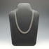 British Vintage Sterling Silver Curb Chain Necklace, 52cm, 66g, with Case