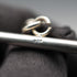 Vintage three-dimensional knit ball cluster sterling silver bracelet 70g
