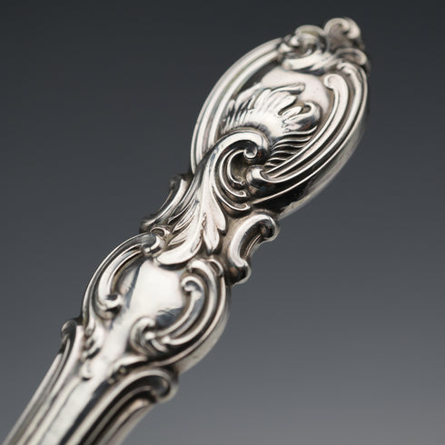 1846 British Antique Sterling Silver Christening Cutlery Set, Total 65g, Cased by Yapp & Woodward