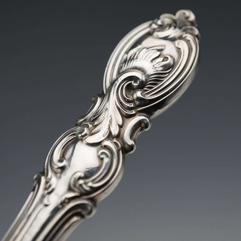 1846 British Antique Sterling Silver Christening Cutlery Set, Total 65g, Cased by Yapp & Woodward