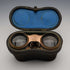 French Antique Mother-of-Pearl Decorated Opera Glasses Binoculars with Case Verdi Paris