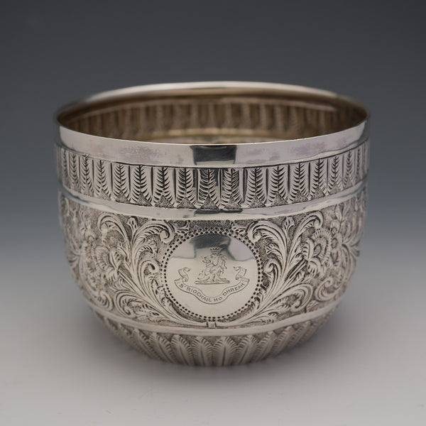 1880年 英国アンティーク 純銀製 ボウル 118g Charles Stuart Harris