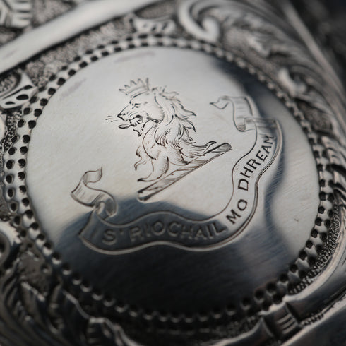 1880 British Antique Sterling Silver Bowl 118g Charles Stuart Harris