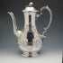 Circa 1900 British Antique Silver Plated Tea and Coffee Set by Martin & Hall
