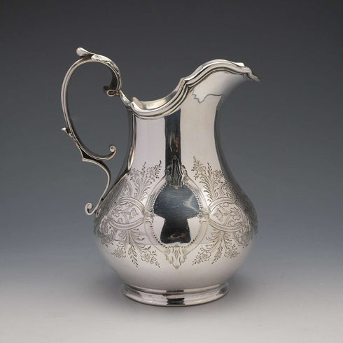 1882 British Antique Silver Plated Tea Set by Elkington