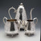 Late 19th Century English Antique Silver Plated Coffee Set by B. Grayson & Son