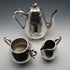 Late 19th Century English Antique Silver Plated Coffee Set by B. Grayson & Son