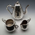 Late 19th Century English Antique Silver Plated Coffee Set by B. Grayson & Son