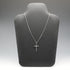 Vintage Sterling Silver Cross Pendant with Sterling Silver Chain