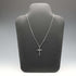 Vintage Sterling Silver Cross Pendant with Sterling Silver Chain