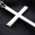 Vintage Sterling Silver Cross Pendant with Sterling Silver Chain