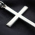 Vintage Sterling Silver Cross Pendant with Sterling Silver Chain