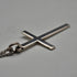 Vintage Sterling Silver Cross Pendant with Sterling Silver Chain
