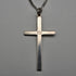 Vintage Sterling Silver Cross Pendant with Sterling Silver Chain