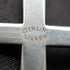 Vintage Sterling Silver Cross Pendant with Sterling Silver Chain