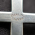 Vintage Sterling Silver Cross Pendant with Sterling Silver Chain