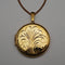 British Vintage Rolled Gold Locket Pendant, Excalibur