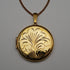British Vintage Rolled Gold Locket Pendant, Excalibur