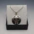 British Vintage Sterling Silver Art Nouveau Round Pendant with Sterling Silver Chain Kit Heath