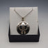 British Vintage Sterling Silver Art Nouveau Round Pendant with Sterling Silver Chain Kit Heath