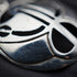 British Vintage Sterling Silver Art Nouveau Round Pendant with Sterling Silver Chain Kit Heath