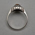 Vintage Tiger's Eye & Marcasite Sterling Silver Ring (US size 7)