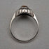 Vintage Tiger's Eye & Marcasite Sterling Silver Ring (US size 7)