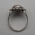 UK Vintage Sterling Silver Cameo Ring (US Size 7)
