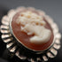 UK Vintage Sterling Silver Cameo Ring (US Size 7)