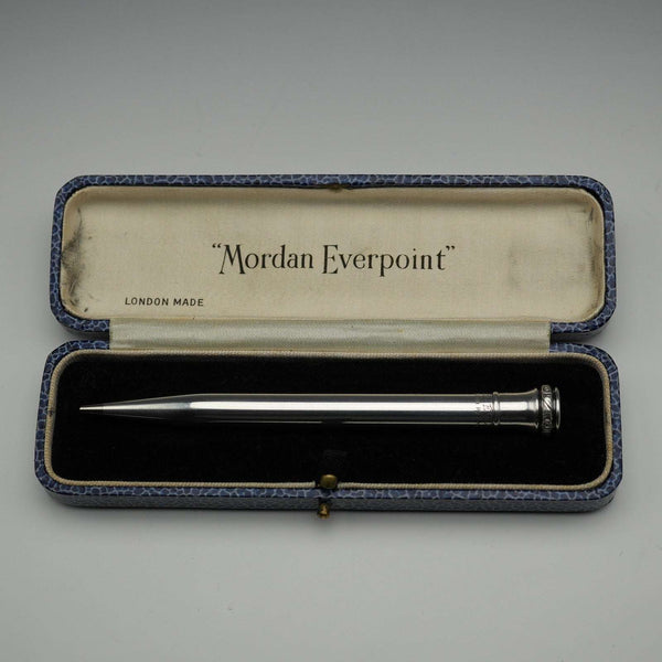 美國復古 WAHL EVERSHARP 純銀迷你推進式鉛筆附盒