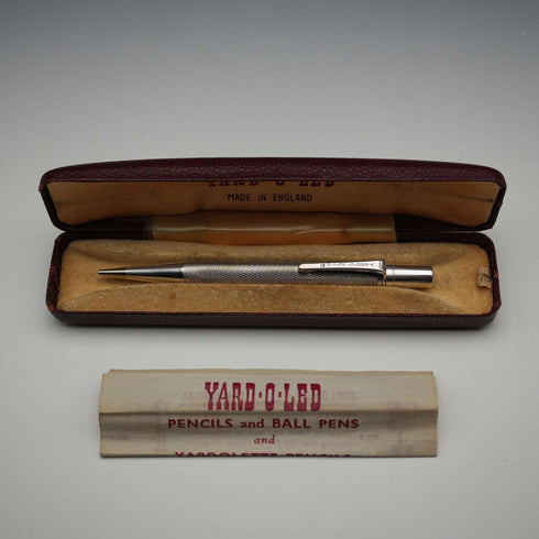 1961 England Yard-O-Red Sterling Silver Mini Propelling Pencil YARD-O-LETTE