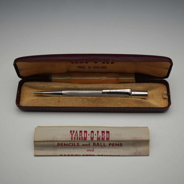 1961年 英國 YARD-O-LED 純銀製 迷你自動鉛筆 YARD-O-LETTE