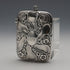 1908 British Antique Sterling Silver Vesta Case 32g Lines, Bunn & Mason