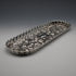 1900 English Antique Sterling Silver Pen Tray 124g George Nathan & Ridley Hayes