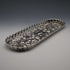 1900 English Antique Sterling Silver Pen Tray 124g George Nathan & Ridley Hayes