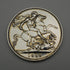British Antique 1889 Crown Silver Coin Jubilee Head/St. George Slaying the Dragon 28g