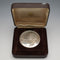 1977 United Kingdom Queen Elizabeth II Silver Jubilee Commemorative Silver Coin 45g Birmingham Mint with Case