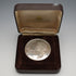 1977 United Kingdom Queen Elizabeth II Silver Jubilee Commemorative Silver Coin 45g Birmingham Mint with Case