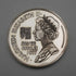 1977年 英国エリザベス2世女王 戴冠25周年 記念銀貨 45g Birmingham Mint ケース付