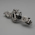 1896 British Antique Sailor Sweetheart Sterling Silver Brooch 3.7g S.BROS